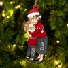 You Make My Heart Happy At Christmas - Family Personalized Custom Ornament - Acrylic Custom Shaped - Christmas Gift For Mom, Grandma