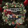 The Love Between Brothers &amp; Sisters Is Forever - Personalized Acrylic Ornament