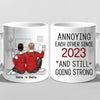 I Promise To Still Grab Your Butt - Couple Personalized Custom Mug - Gift For Husband Wife, Anniversary