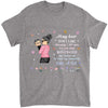 Young Moms Messy Hair Don&#39;t Care - Gift For Mother - Personalized T Shirt