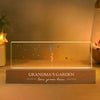 Grandma‘s Garden Birth Month Flower Personalized LED Night Light, Mother&#39;s Day Gift For Grandma Mom