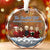 The Greatest Gift Our Parents Gave Us - Family Personalized Custom Circle Glass Ornament - Christmas Gift For Family Members