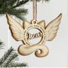 Some Angel Have Wings But Mine Has Tail - Custom Cat Memorial Wooden Ornament