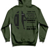 Personalized Football Mom Hoodie - A Football Mom Who Believed In Him First